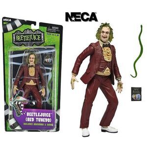 Beetlejuice (1988) Red Tuxedo NECA 7" Scale Action Figure